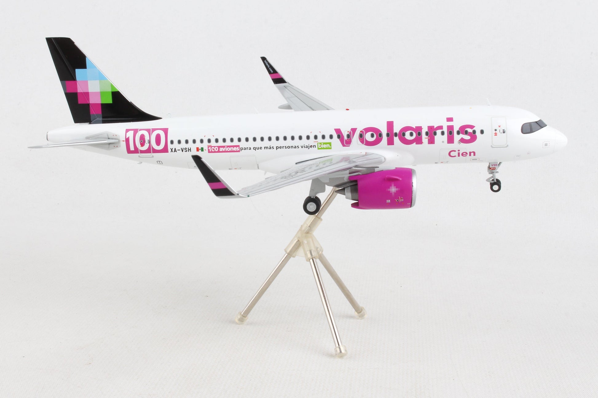 G2VOI1149 GEMINI200 VOLARIS A320NEO 1/200 100 AVIONES REG#XA-VSH